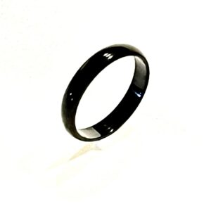 black titanium ring